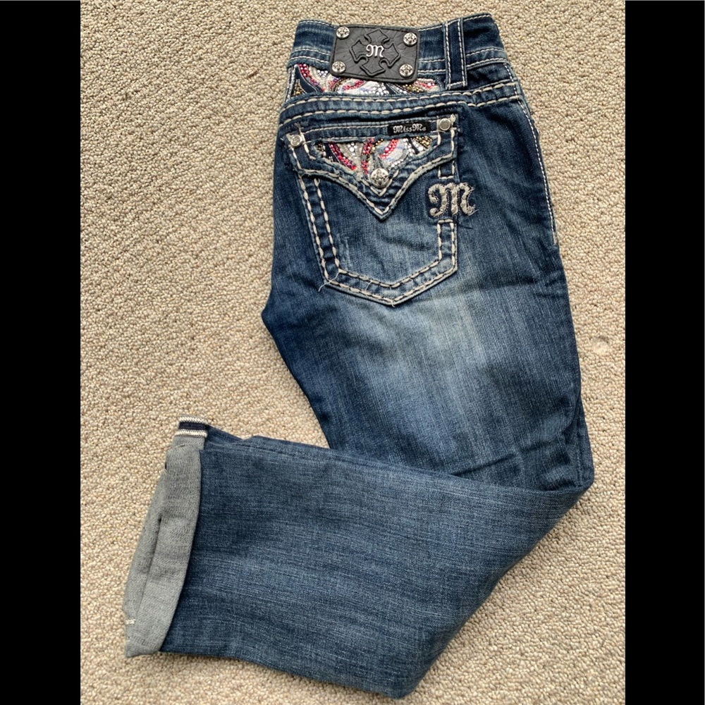 Miss Me cuffed Capri sz29 gently worn smoke free